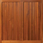 Highmoor Cedar Timber garage door