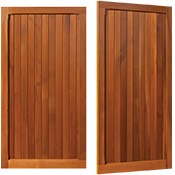 Highmoor Cedar Timber garage door